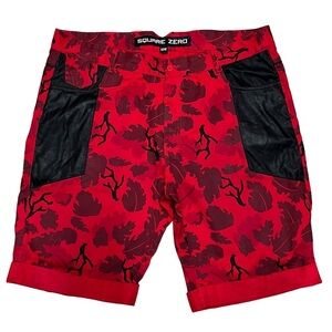 Men’s Red Camo Shorts Size 40